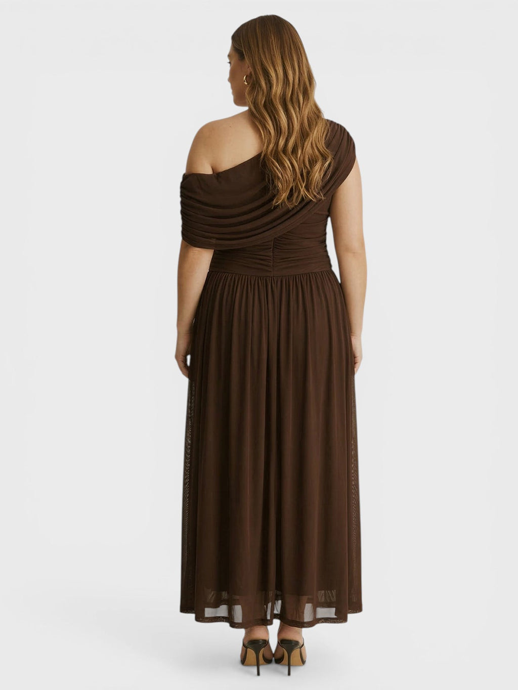 Larui Plus Size Elegant A-Line Dress