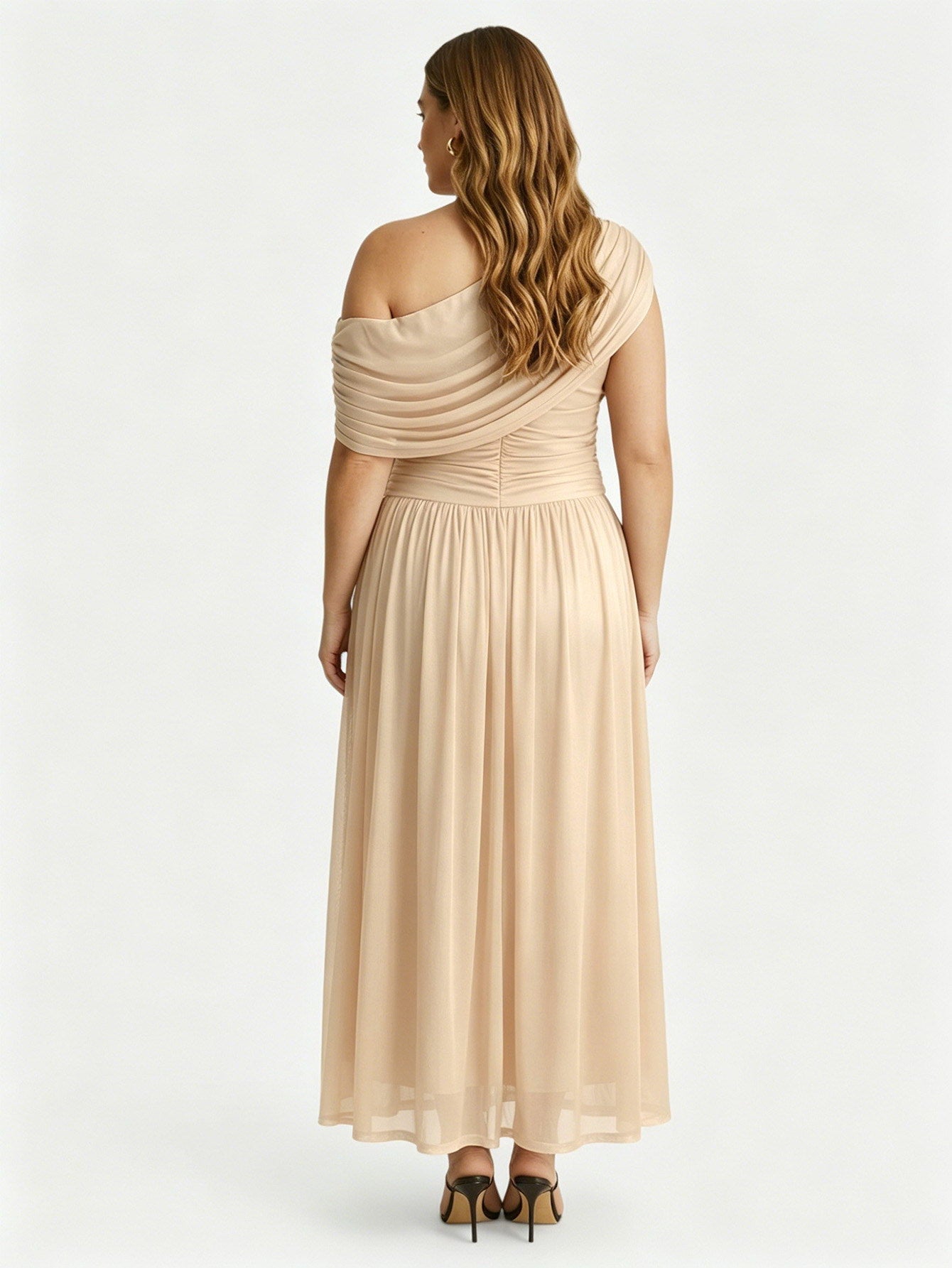 Larui Plus Size Elegant A-Line Dress