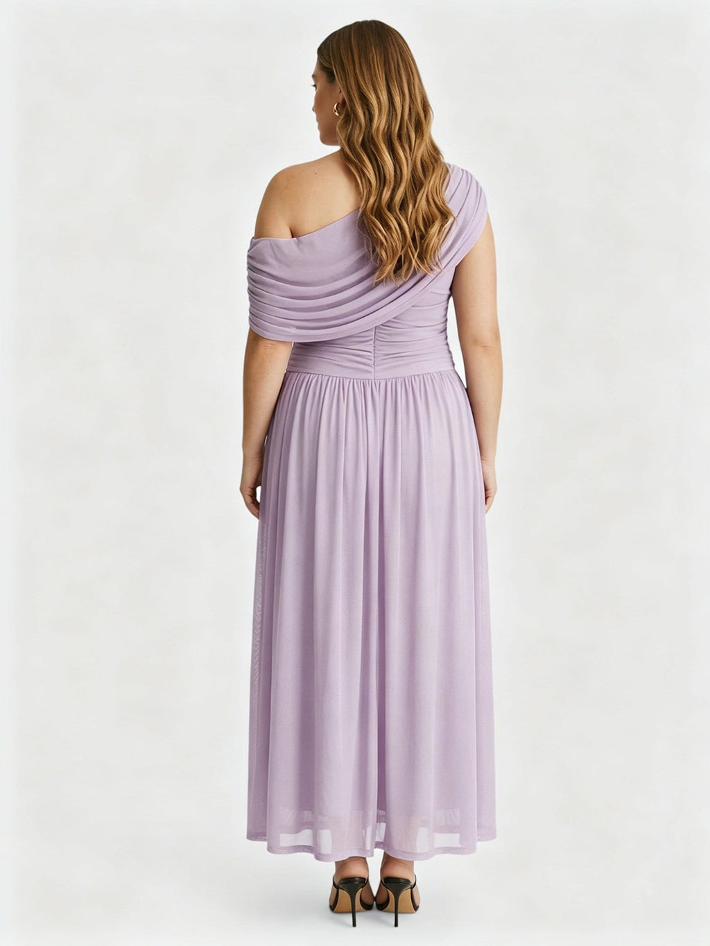 Larui Plus Size Elegant A-Line Dress