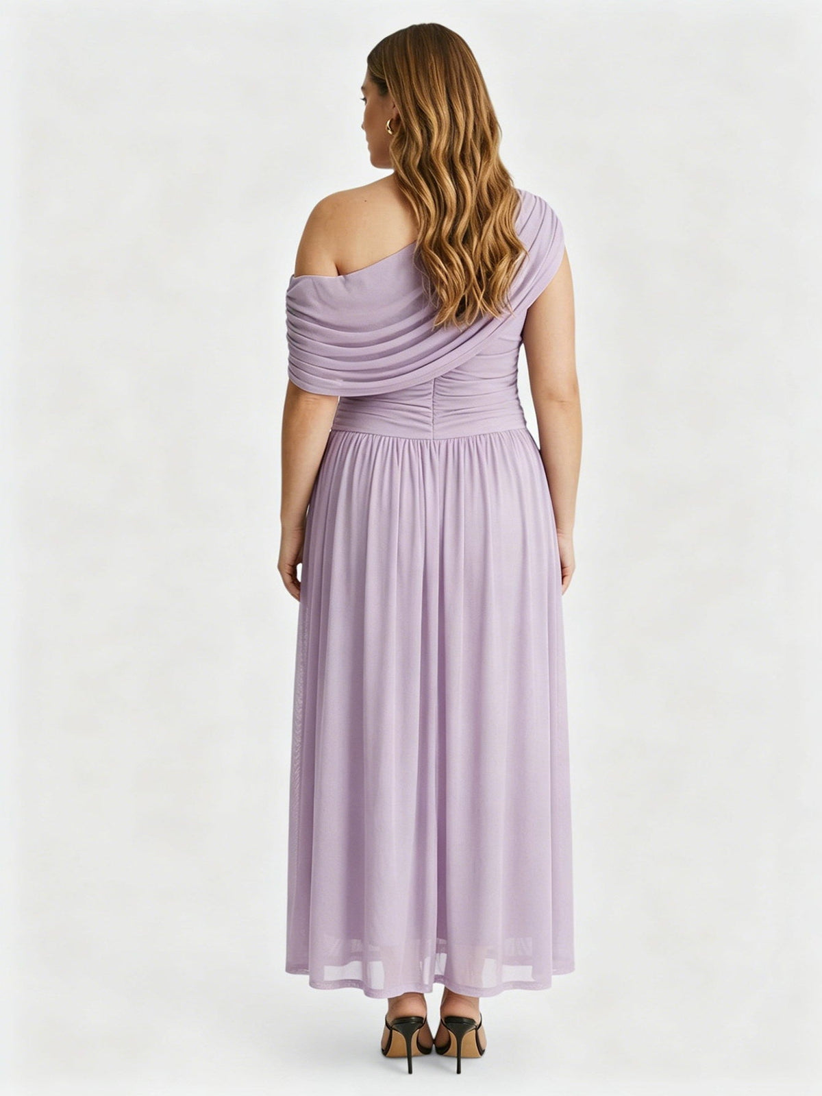 Larui Plus Size Elegant A-Line Dress