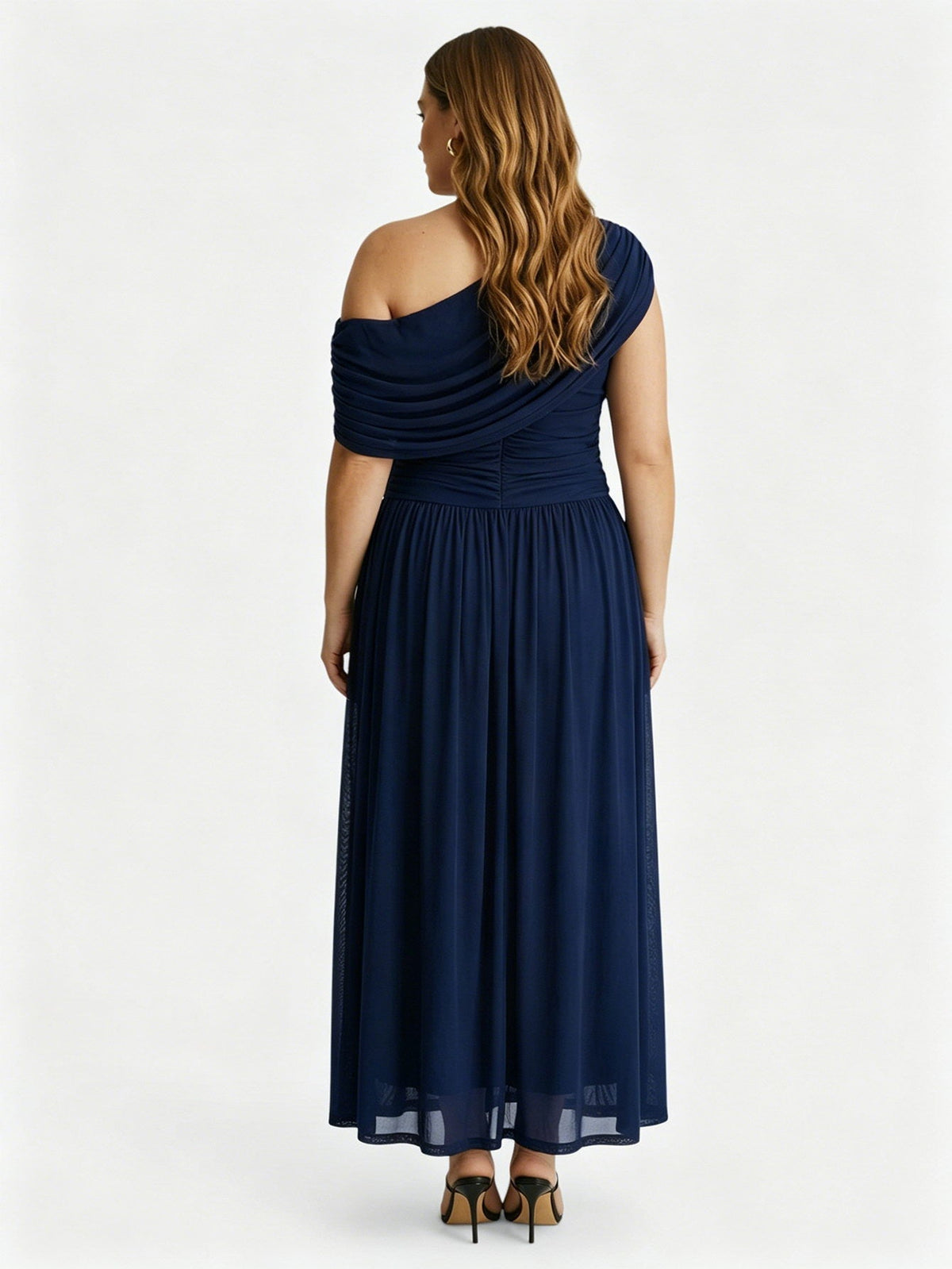 Larui Plus Size Elegant A-Line Dress