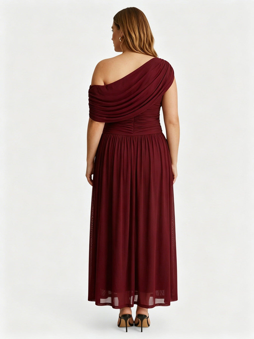 Larui Plus Size Elegant A-Line Dress