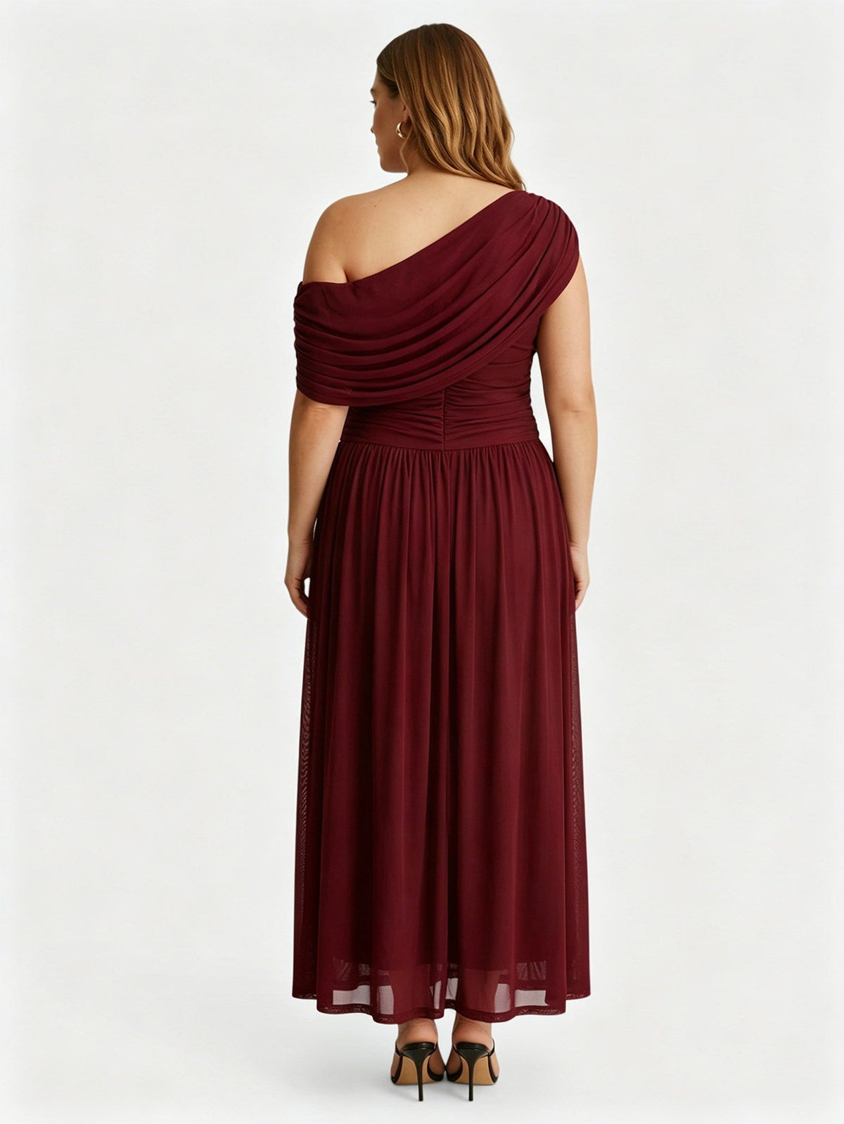 Larui Plus Size Elegant A-Line Dress