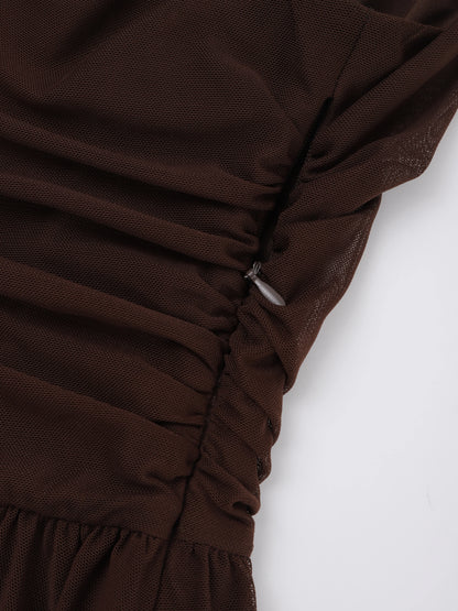 Larui Plus Size Elegant A-Line Dress