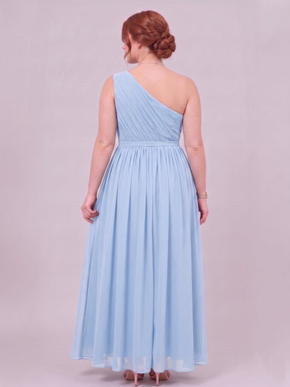 Larui  Plus-Size Women's One-Shoulder  Dress