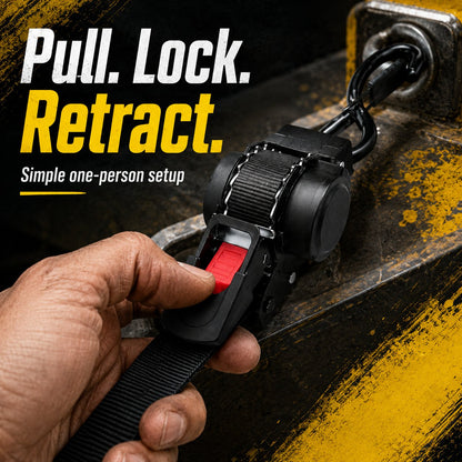 Auto Retractable Ratchet Strap (BUY 2 FREE SHIPPING)