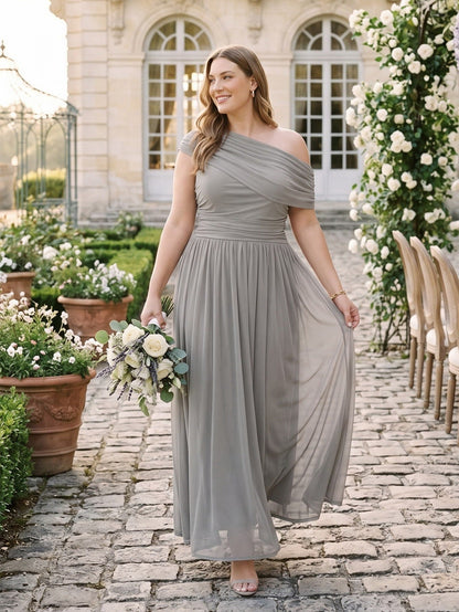 Larui Plus Size Elegant A-Line Dress