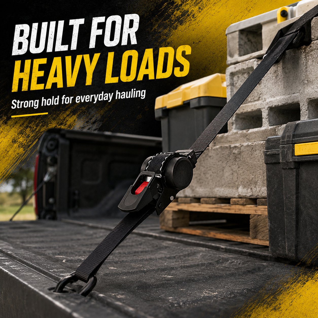 Auto Retractable Ratchet Strap (BUY 2 FREE SHIPPING)