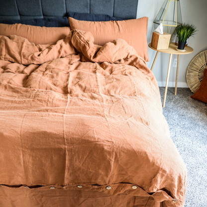 European Linen Duvet Cover Set