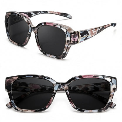 🎉😎2026 New Polarized UV400 Protection Trendy Round Cat-eye Sunglasses 🕶️