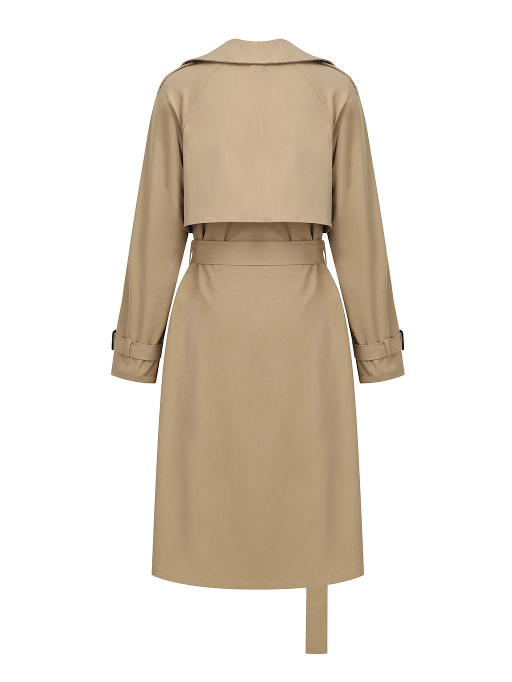 Larui Plus Size Women's Trench Coat