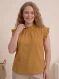 Larui Plus Size Women's Cotton Sleeveless Vest