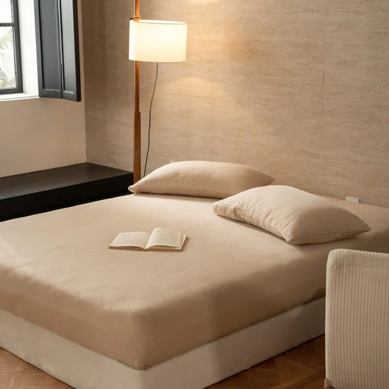 Grand Sandstone Linen Bedding Set