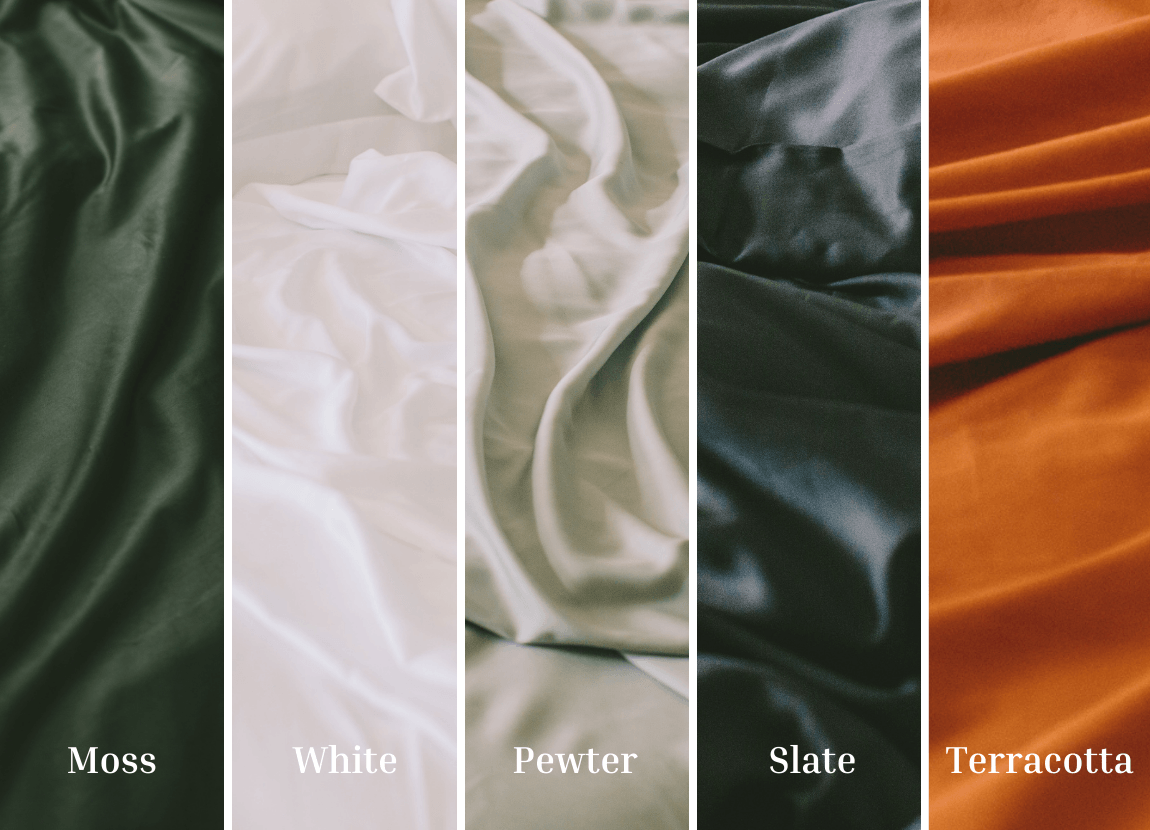 Sateen Organic Cotton Duvet Cover Set