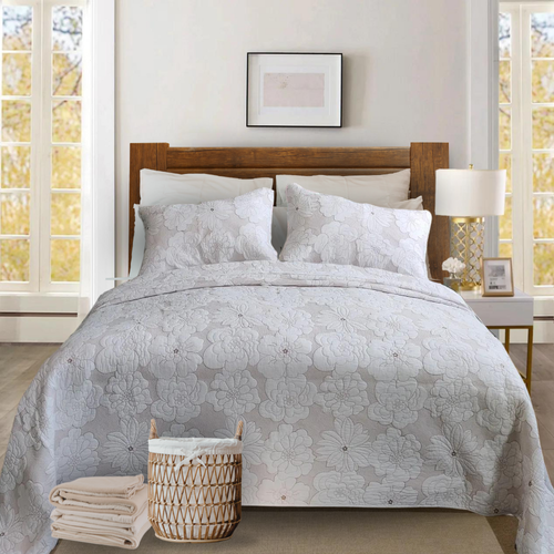 Rustic Blossoms Heritage Quilt Set