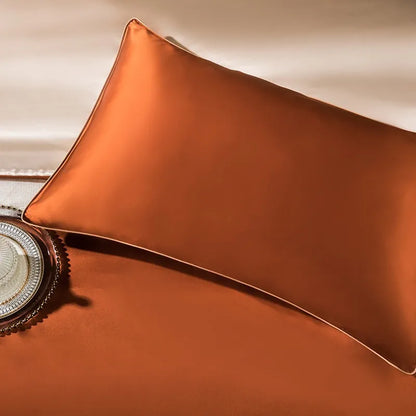 Sunset Glow Mulberry Silk Bedding Set