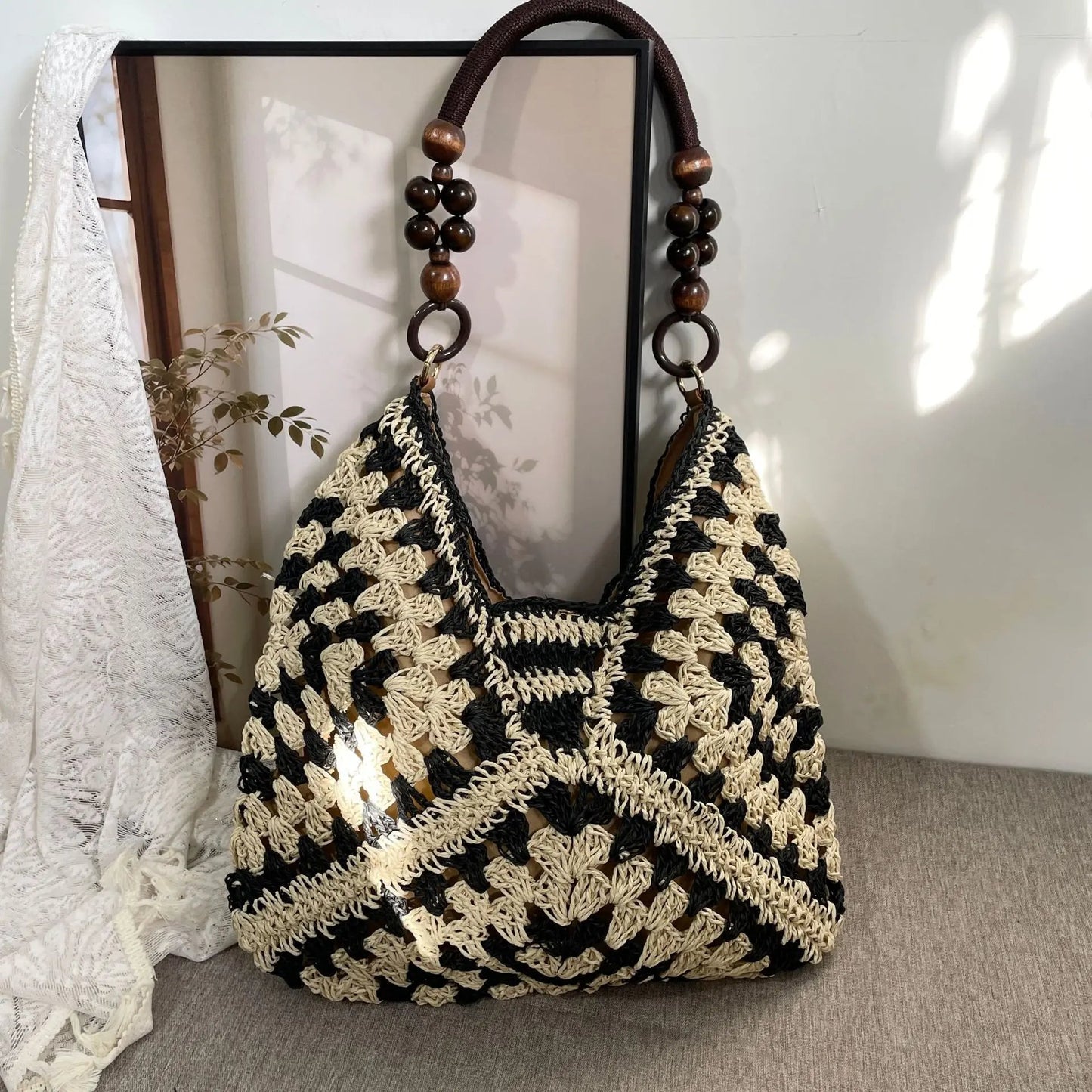 New Fashionable Handmade Woven Bag
