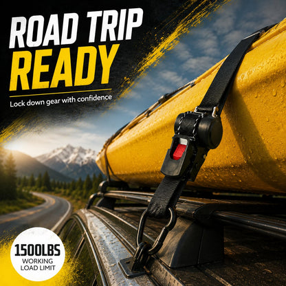 Auto Retractable Ratchet Strap (BUY 2 FREE SHIPPING)