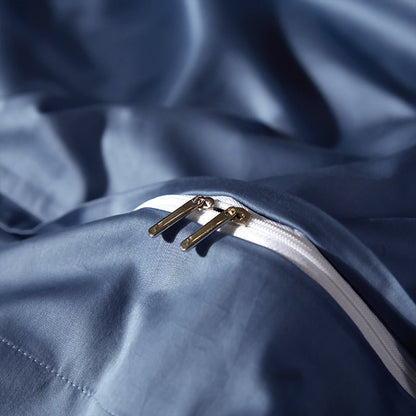 Baron Blue Egyptian Cotton Bedding Set