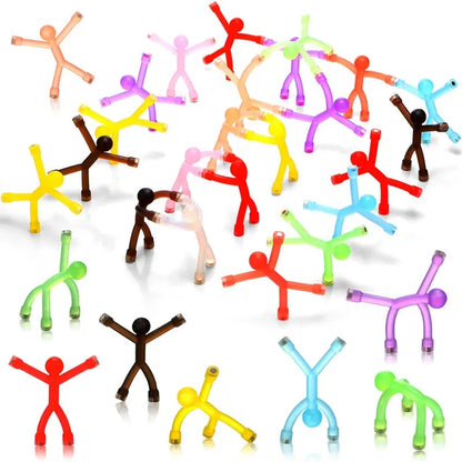 Magnetic Fidget Toys  Bright Solid Colors BPA-Free Sensory Building Fridge Kids Toys, Anxiety Fidgets, Relaxation, Mini Gifts, Sensory Products, Birthday Party Favors