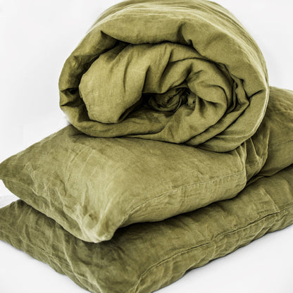 European Linen Duvet Cover Set