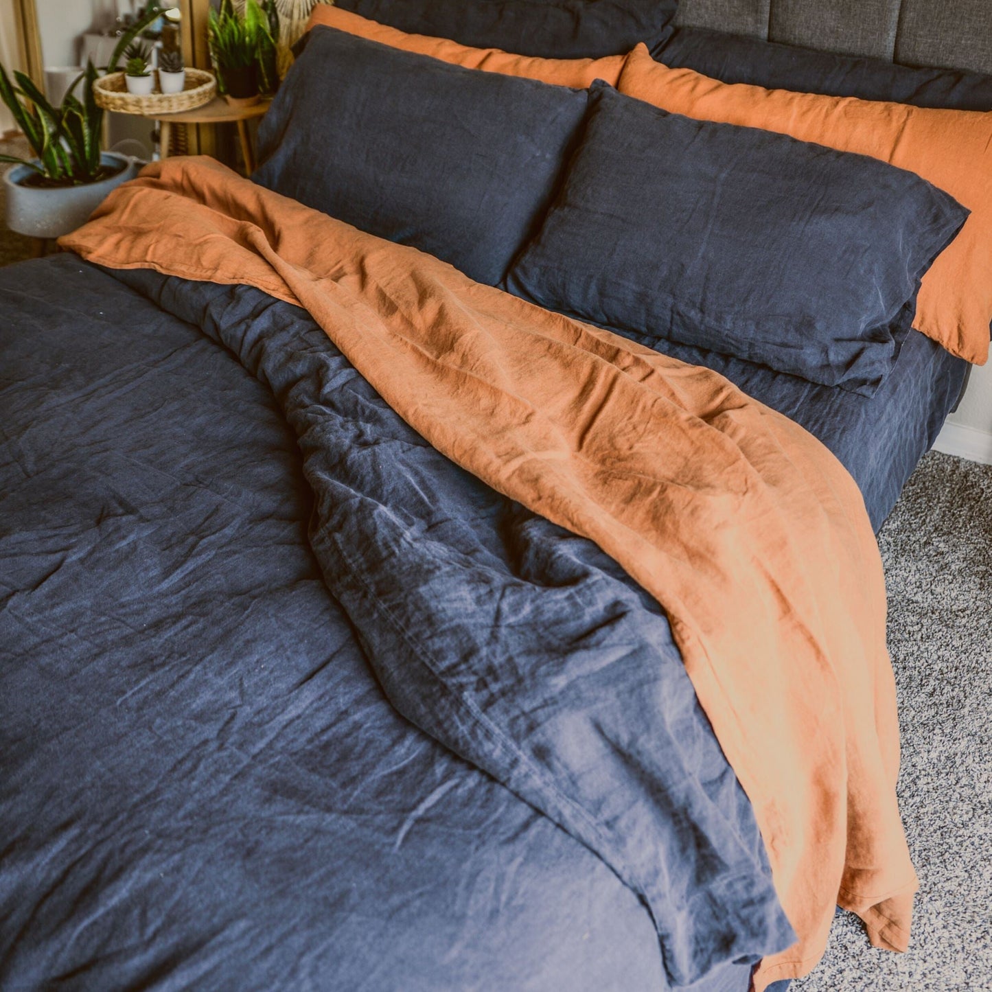 European Linen Duvet Cover Set